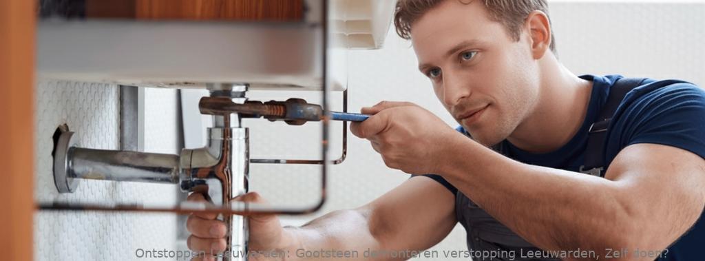 Gootsteen demonteren verstopping Leeuwarden, Zelf doen?