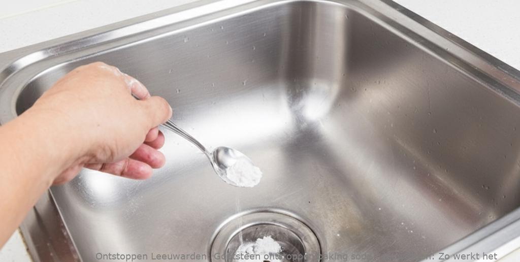 Gootsteen ontstoppen baking soda Leeuwarden: Zo werkt het