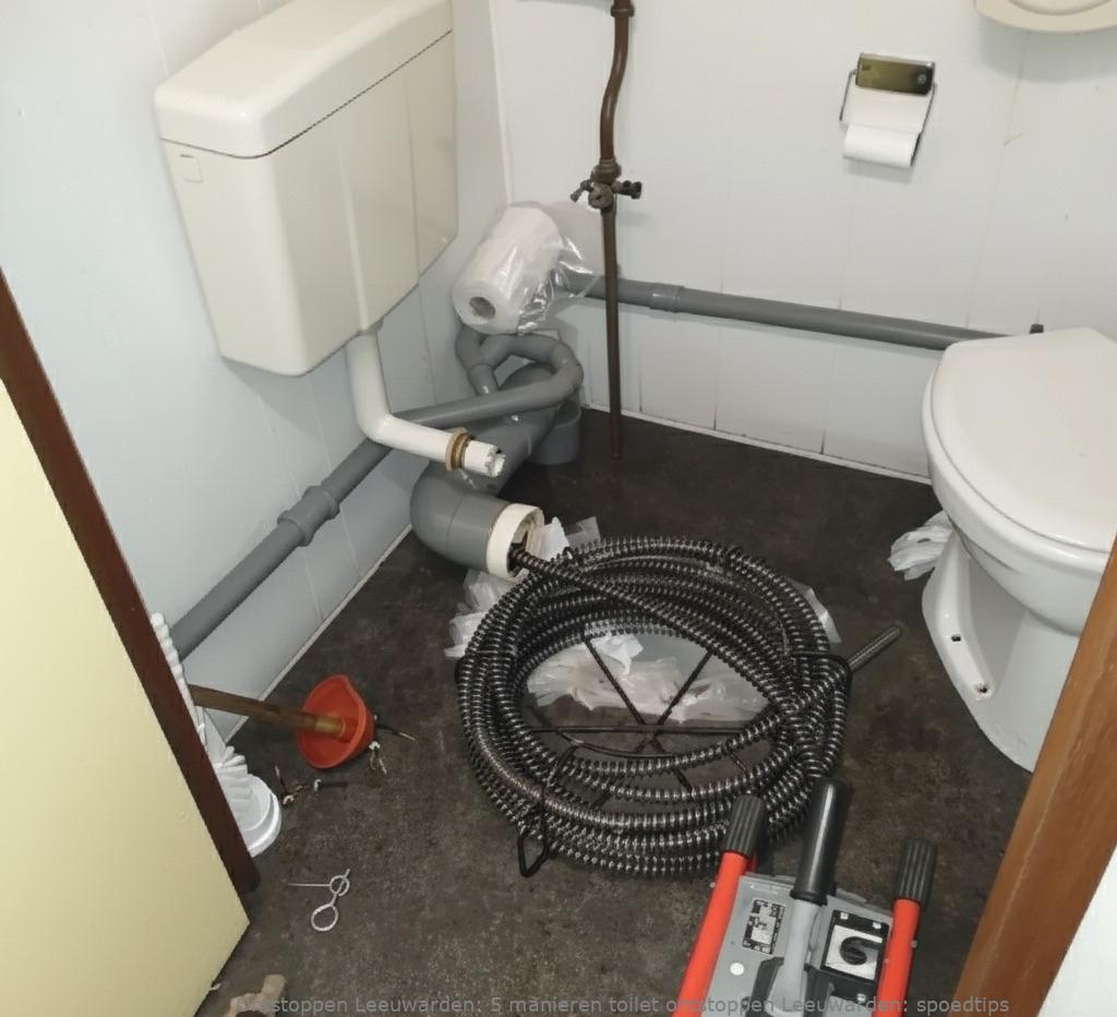 5 manieren toilet ontstoppen Leeuwarden: spoedtips