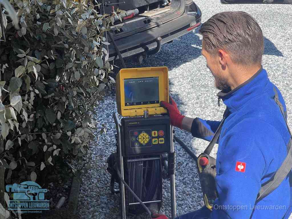 Rioolinspectie met camera in Leeuwarden