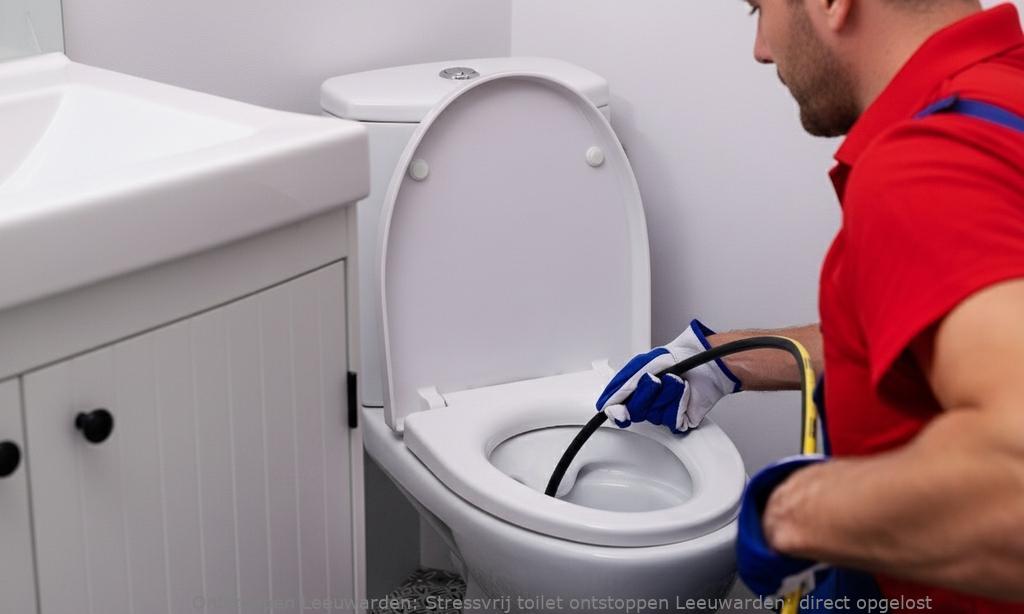Stressvrij toilet ontstoppen Leeuwarden: direct opgelost