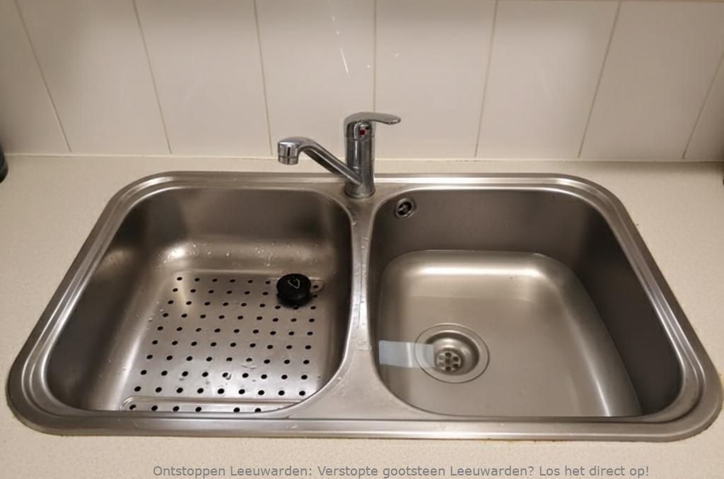 Verstopte gootsteen Leeuwarden? Los het direct op!