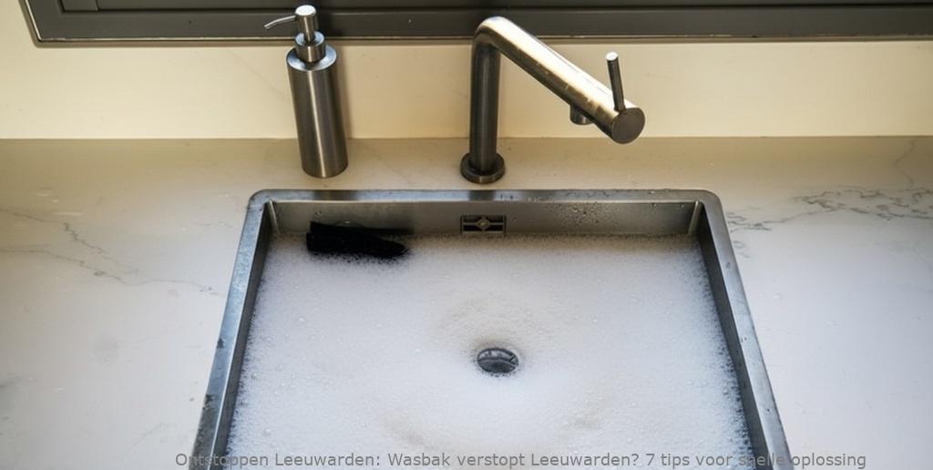 Wasbak verstopt Leeuwarden? 7 tips voor snelle oplossing